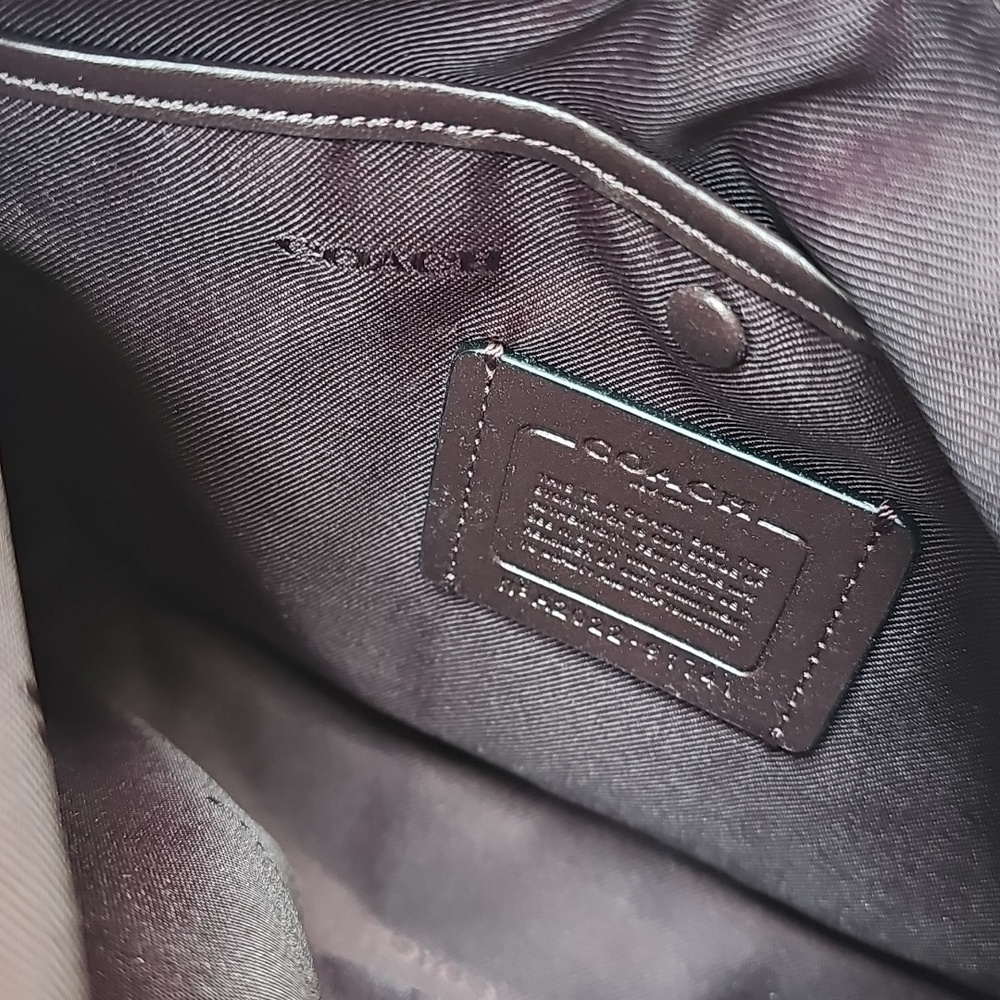 Coach  Color Block Nylon Bag Purple ,lavender - Picture 7 of 9